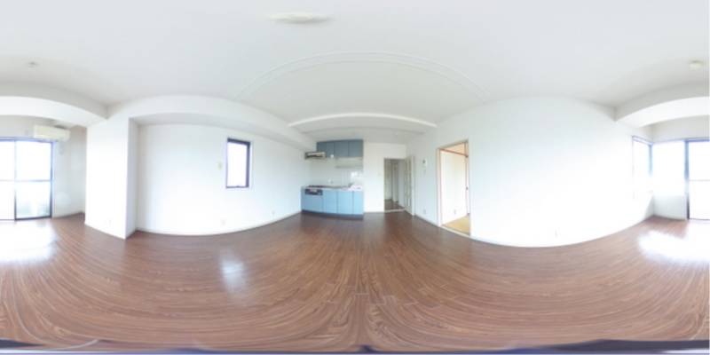 パノラマ画像リビング