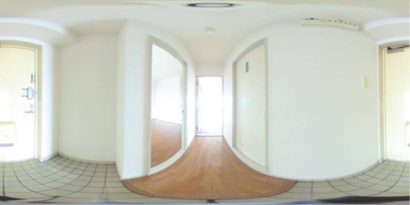 パノラマ画像玄関