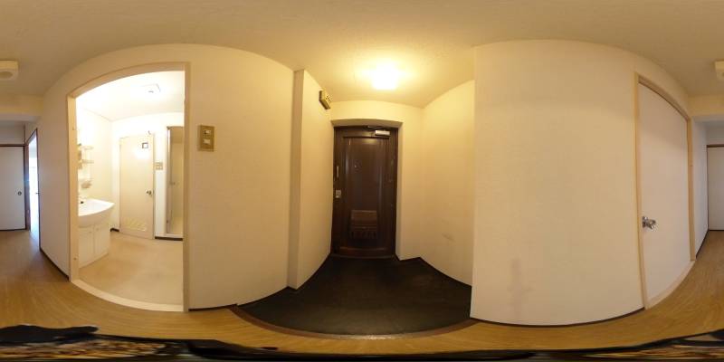 パノラマ画像玄関