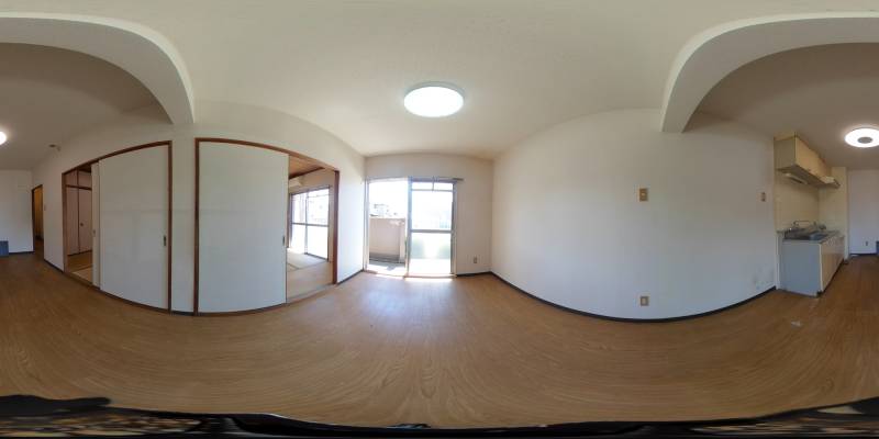 パノラマ画像リビング