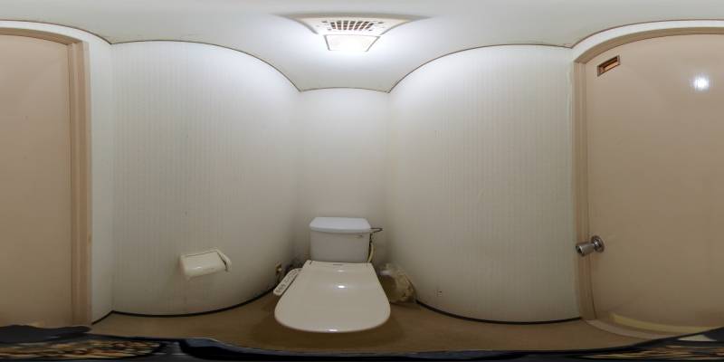 パノラマ画像トイレ