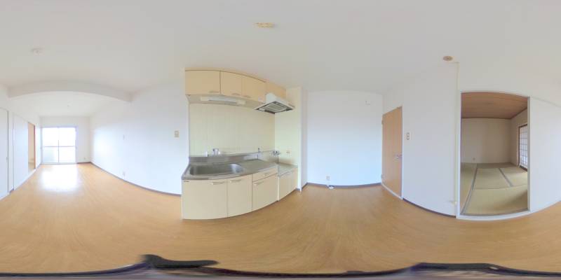 パノラマ画像リビング