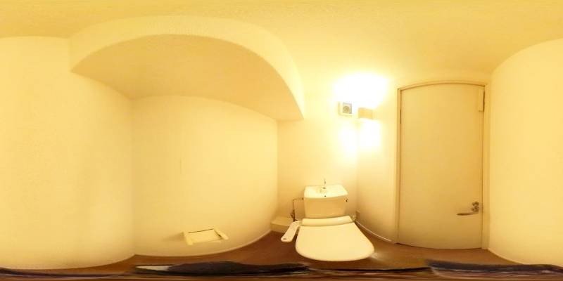 パノラマ画像トイレ