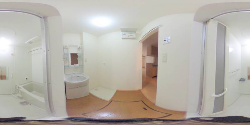 パノラマ画像バスルーム