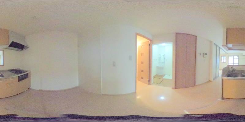 パノラマ画像キッチン