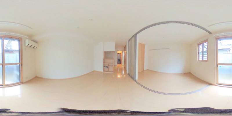 パノラマ画像洋室