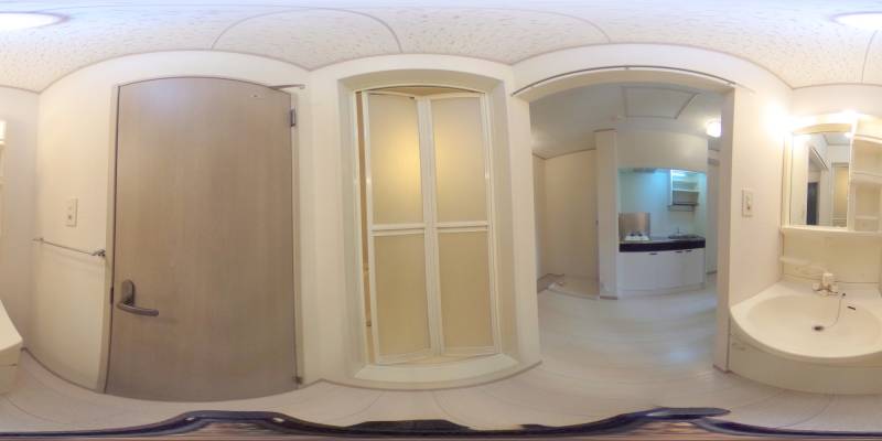 パノラマ画像洗面所