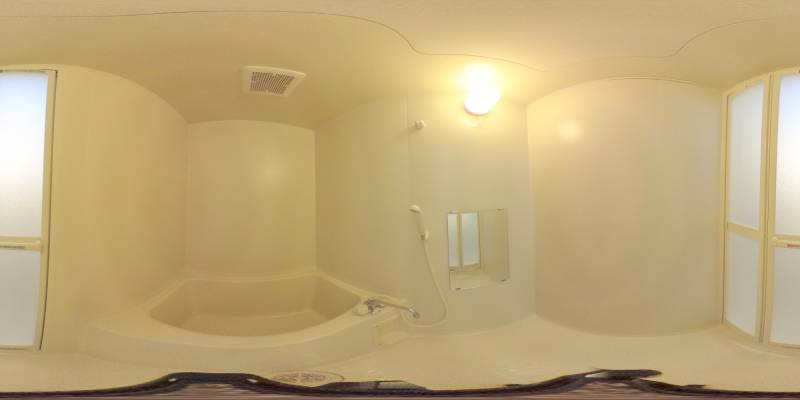 パノラマ画像バスルーム