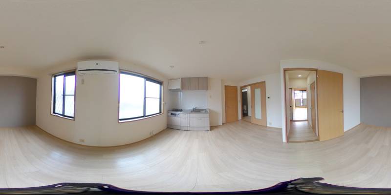 パノラマ画像リビング