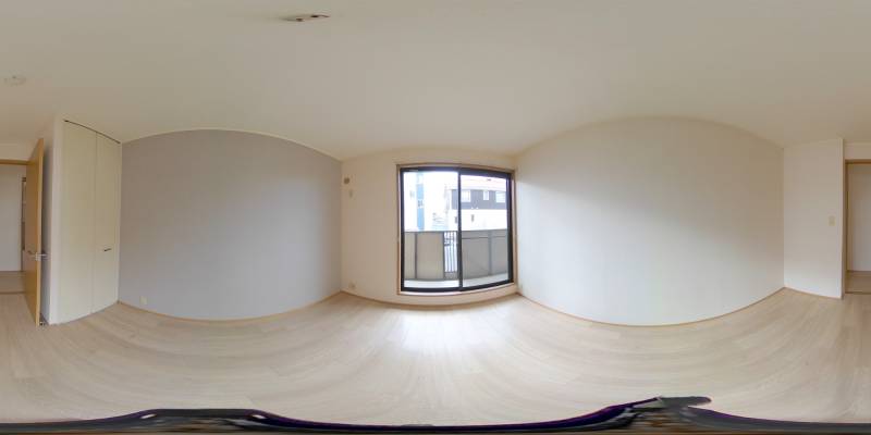 パノラマ画像洋室