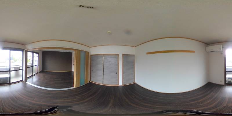 パノラマ画像洋室