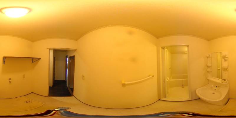 パノラマ画像洗面所