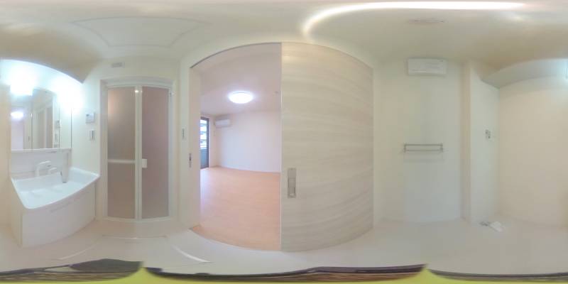 パノラマ画像洗面所