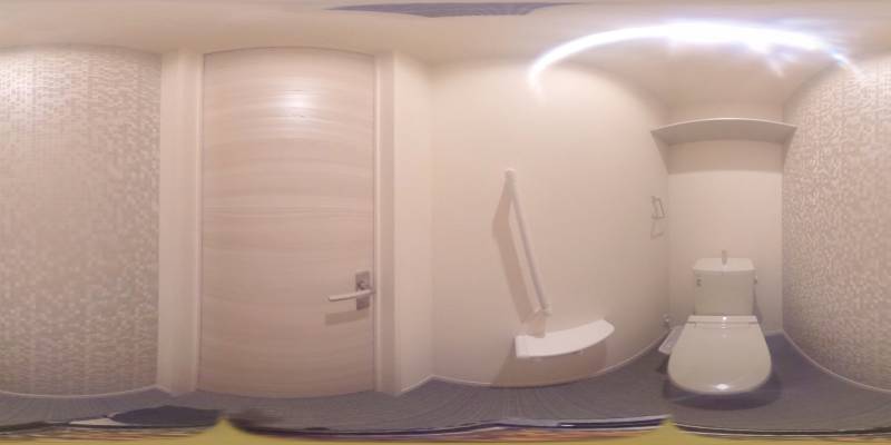 パノラマ画像トイレ