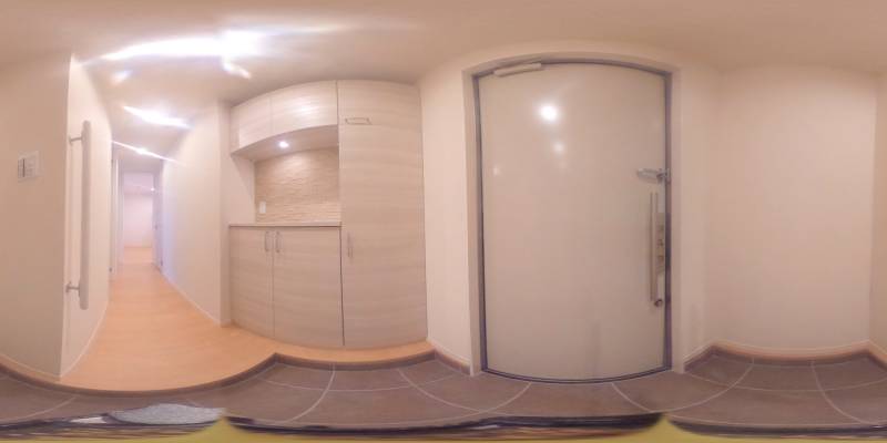 パノラマ画像玄関