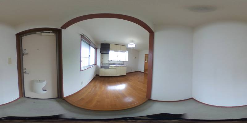 パノラマ画像玄関