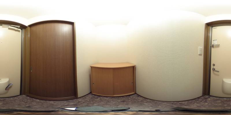 パノラマ画像玄関