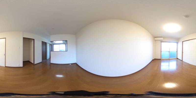 パノラマ画像リビング