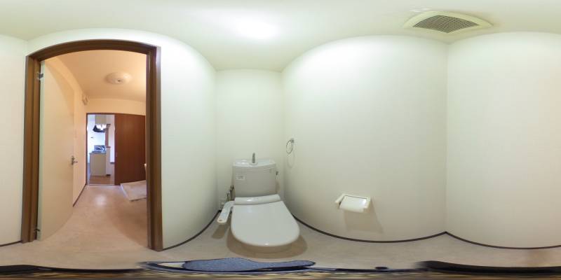 パノラマ画像トイレ