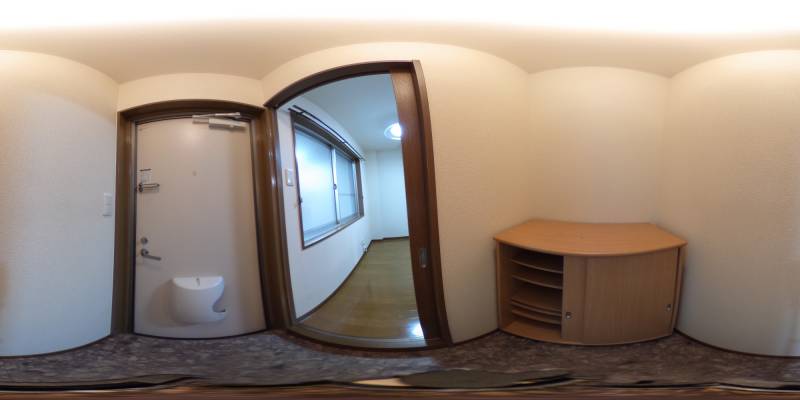 パノラマ画像玄関