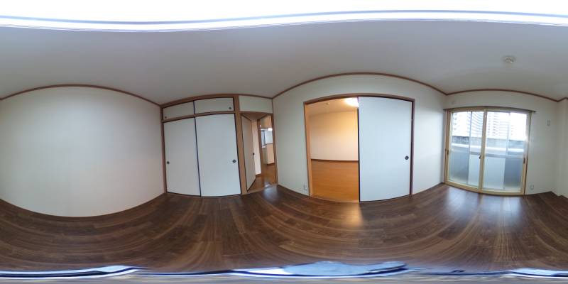 パノラマ画像リビング