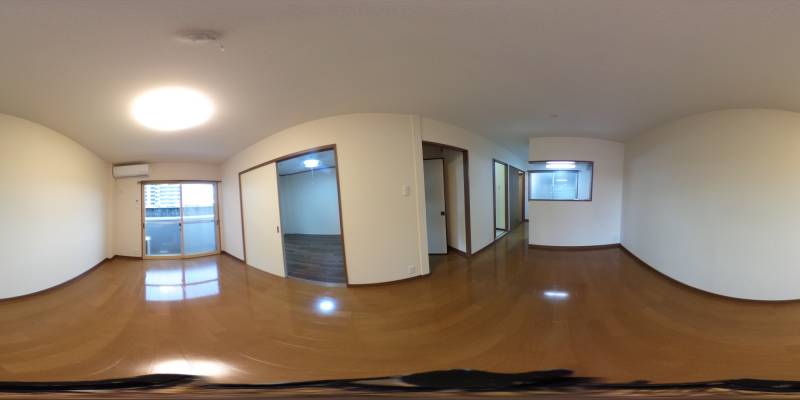 パノラマ画像洋室