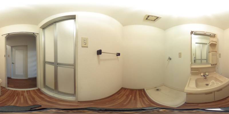 パノラマ画像洗面所