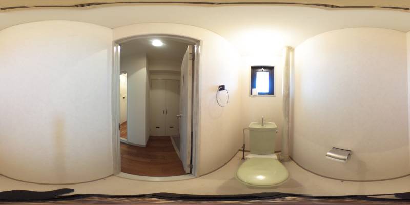 パノラマ画像トイレ