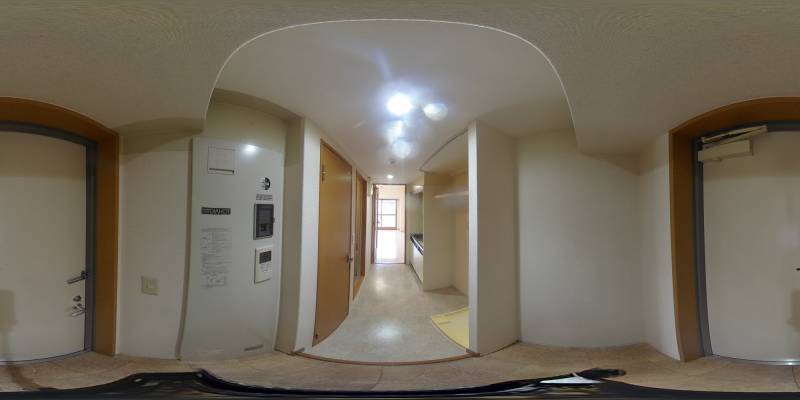 パノラマ画像玄関