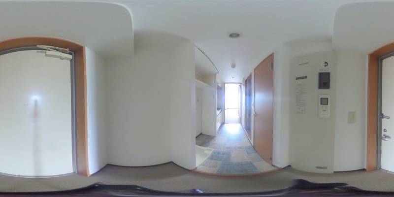 パノラマ画像玄関