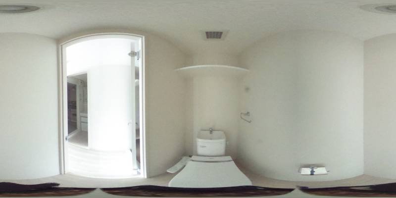 パノラマ画像トイレ