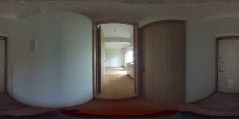 パノラマ画像玄関