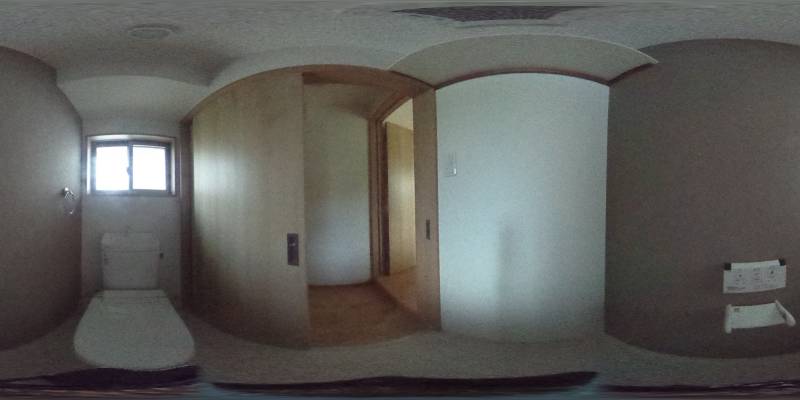 パノラマ画像トイレ