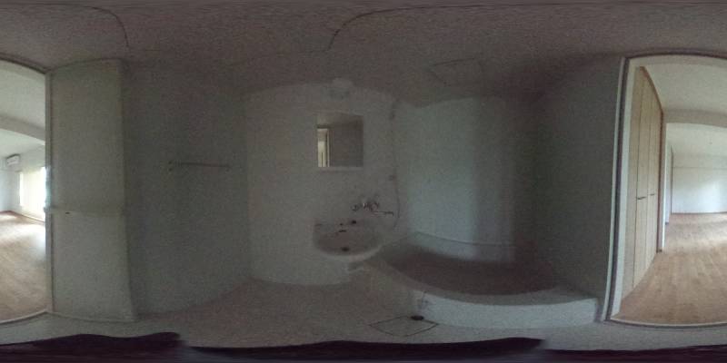 パノラマ画像バスルーム