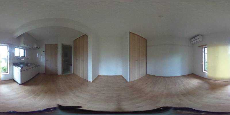 パノラマ画像リビング