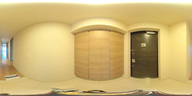 パノラマ画像玄関