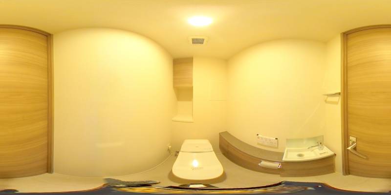 パノラマ画像トイレ