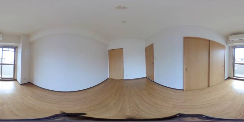 パノラマ画像洋室