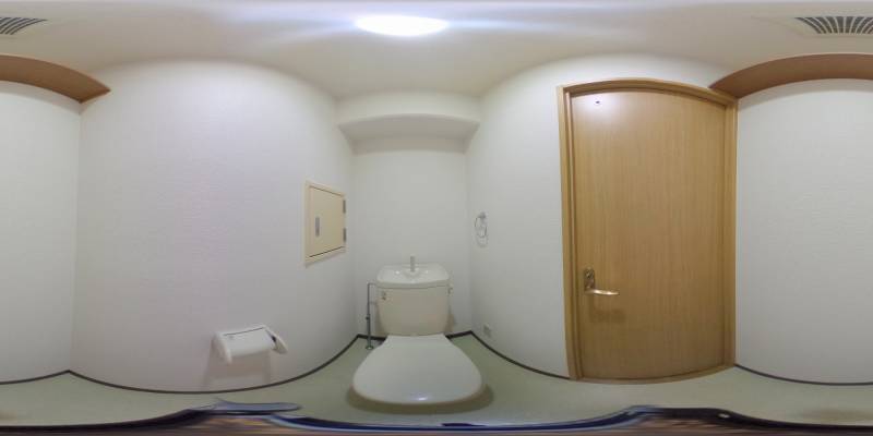 パノラマ画像トイレ