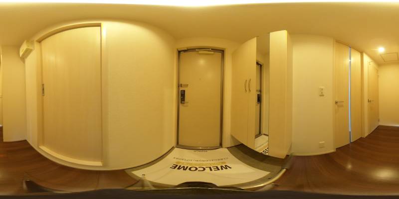 パノラマ画像玄関