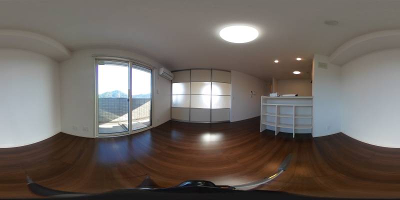 パノラマ画像リビング