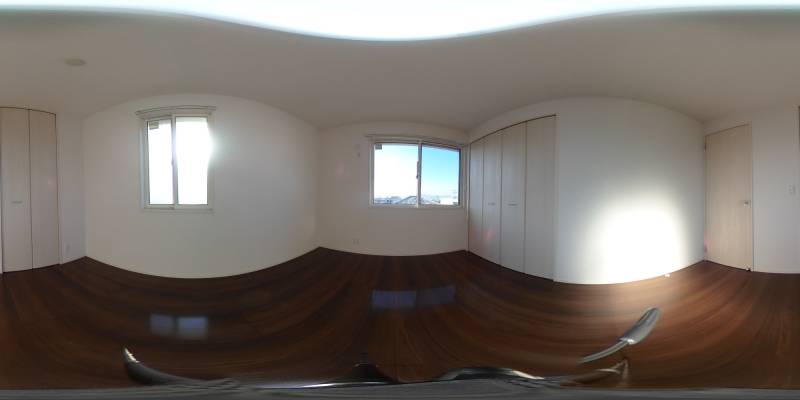 パノラマ画像洋室