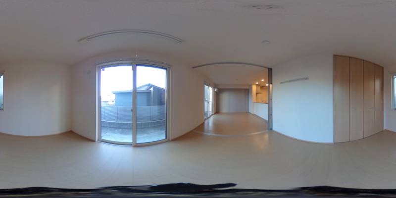 パノラマ画像洋室