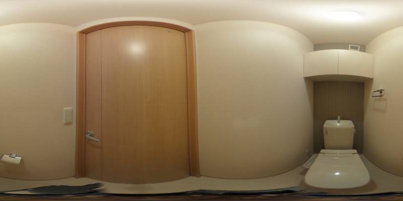 パノラマ画像トイレ