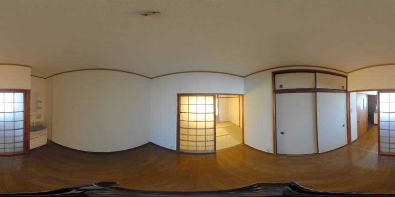 パノラマ画像洋室