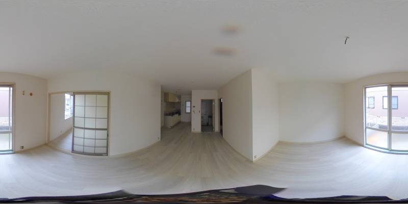 パノラマ画像リビング