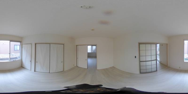 パノラマ画像洋室