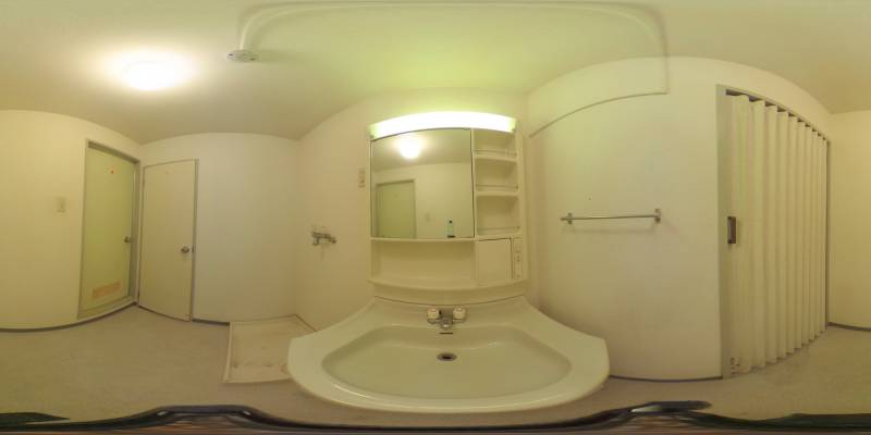 パノラマ画像洗面所