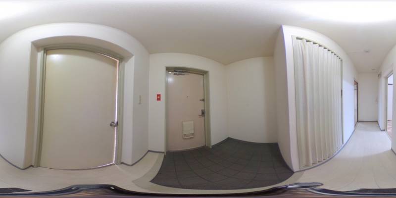 パノラマ画像玄関