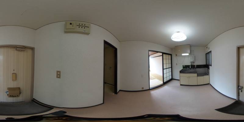 パノラマ画像玄関